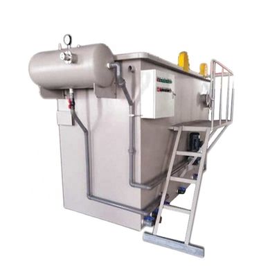 PLC Control Dissolved Air Flotation Machine For Aquaculture Slaughterhouse Water Treatment