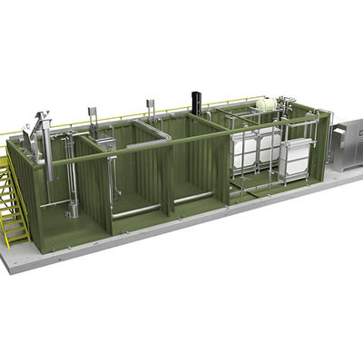 Customizable Packaged Sewage Treatment Plant Units For Hotel Resorts And Village，Fully quantified processing equipment