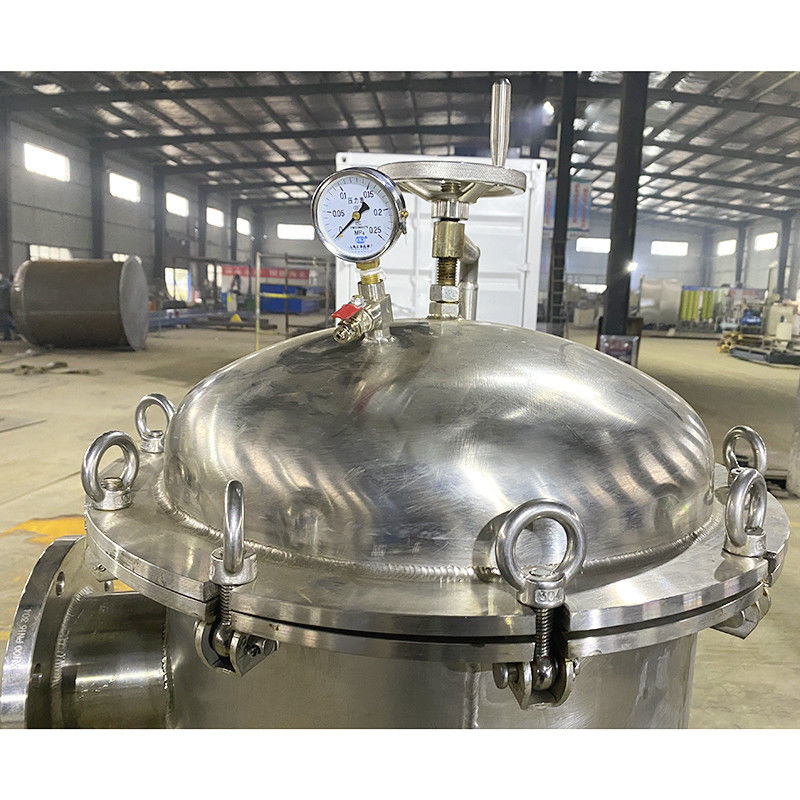 Water Treatment Bag Type Water Filters SUS304 For Landfill Leachate Treatment
