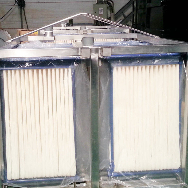 PVDF Curtain Membrane For Submerged MBR Hollow Fiber Ultrafiltration 40KG