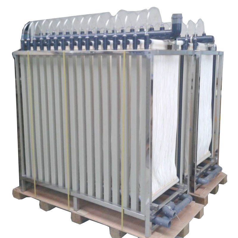 PVDF Curtain Membrane For Submerged MBR Hollow Fiber Ultrafiltration 40KG