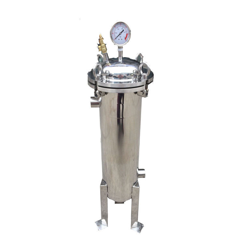 0.6MPa 1.0MPa Stainless Steel Pressure Bag Filter For Precision Filtration In Water Treatment