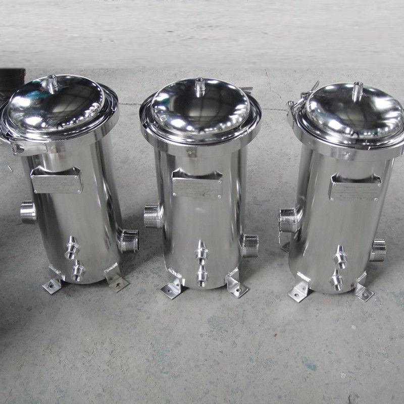 0.6MPa 1.0MPa Stainless Steel Pressure Bag Filter For Precision Filtration In Water Treatment