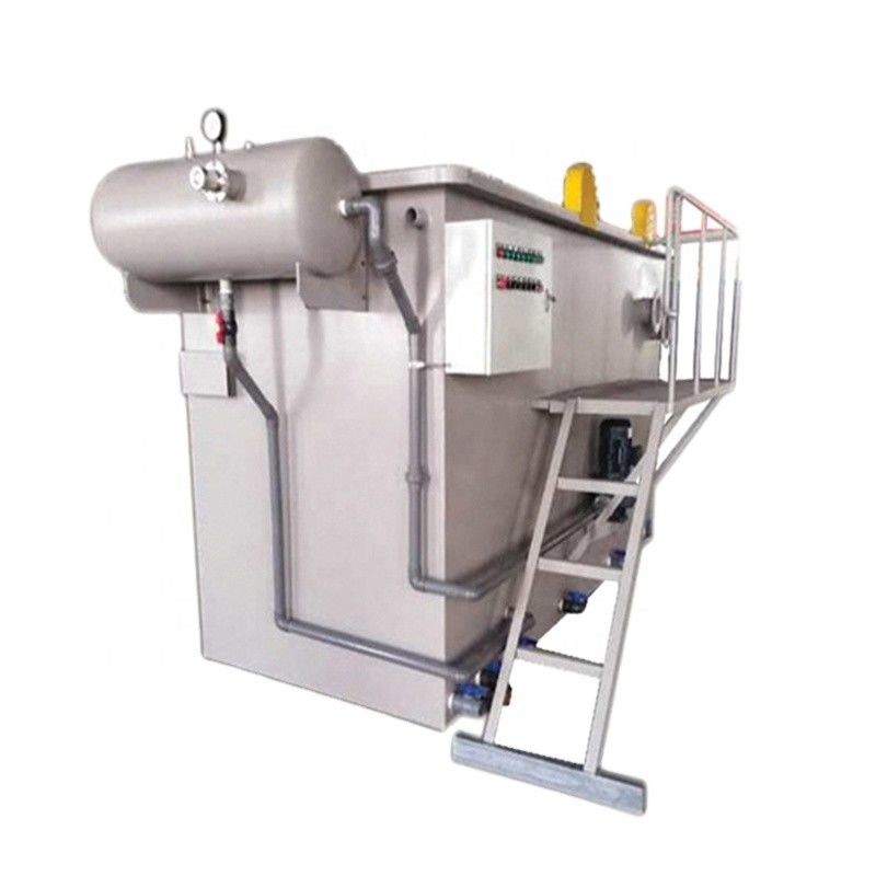 PLC Control Dissolved Air Flotation Machine For Aquaculture Slaughterhouse Water Treatment