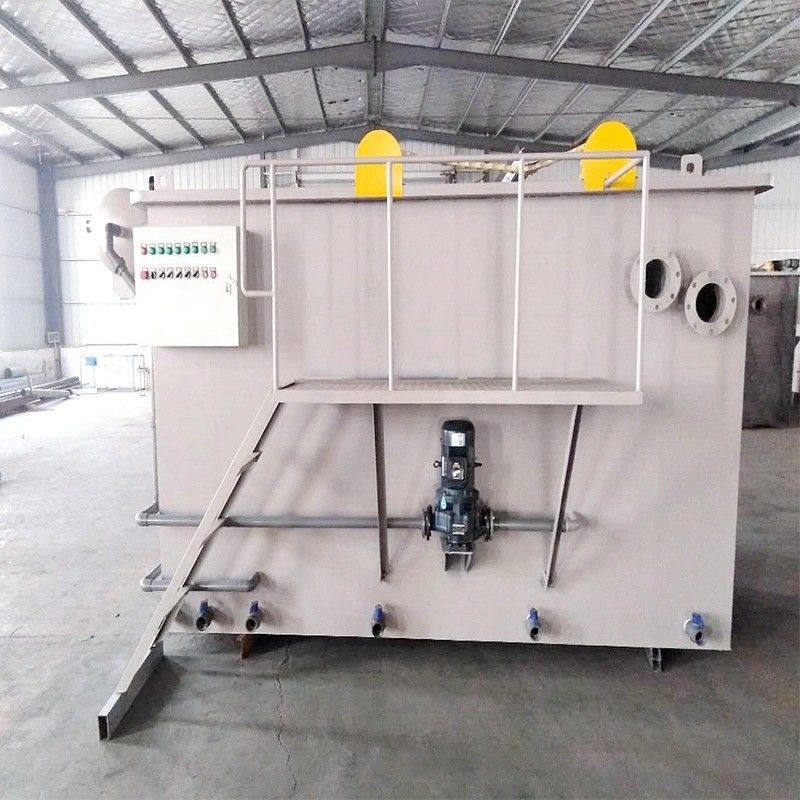 PLC Control Dissolved Air Flotation Machine For Aquaculture Slaughterhouse Water Treatment