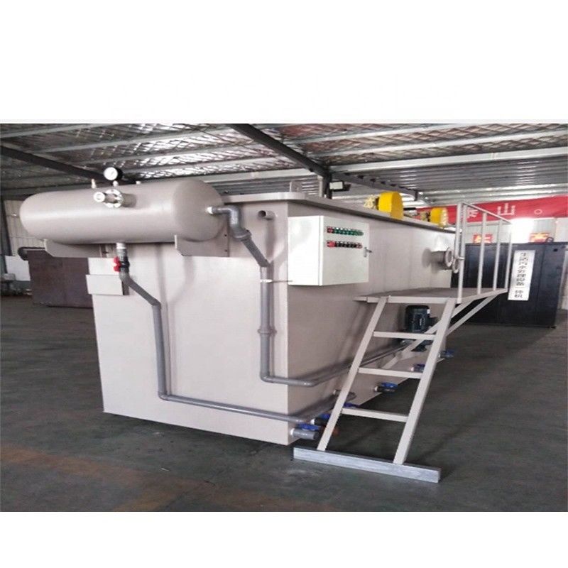 PLC Control Dissolved Air Flotation Machine For Aquaculture Slaughterhouse Water Treatment