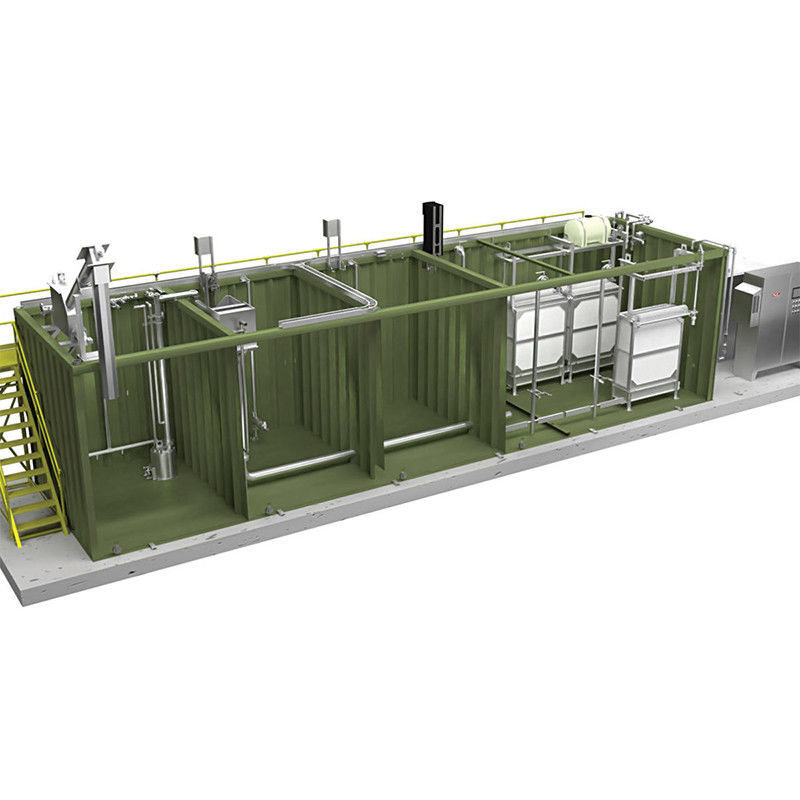 Customizable Packaged Sewage Treatment Plant Units For Hotel Resorts And Village，Fully quantified processing equipment