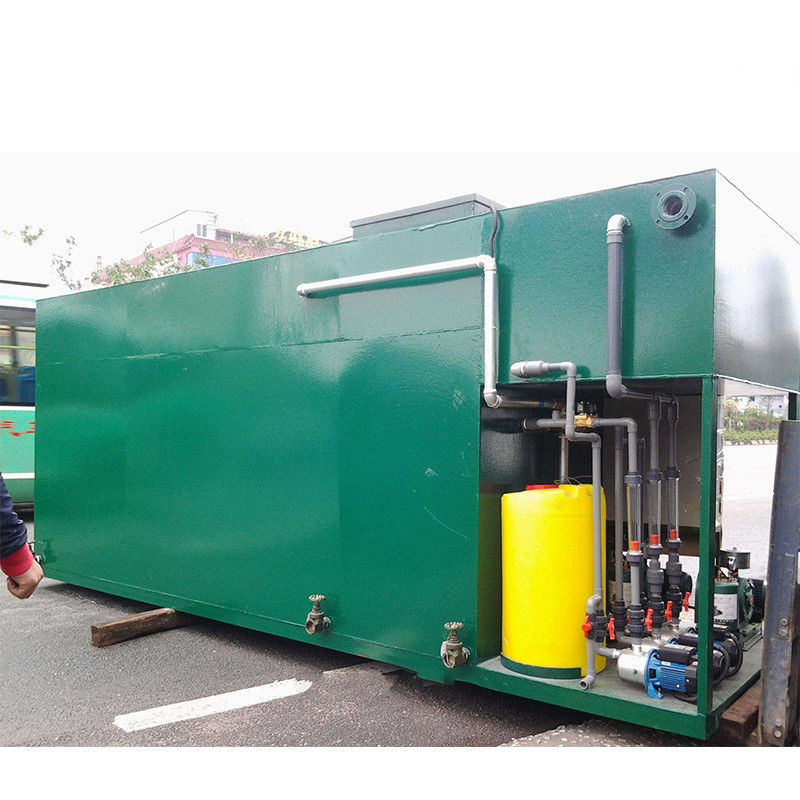 Customizable Packaged Sewage Treatment Plant Units For Hotel Resorts And Village，Fully quantified processing equipment