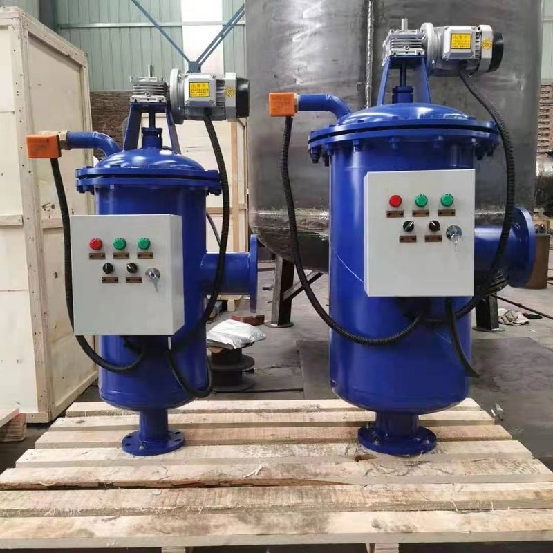 Self Cleaning Carbon Steel And Stainless Steel Filter For Automatic Sewage Discharge