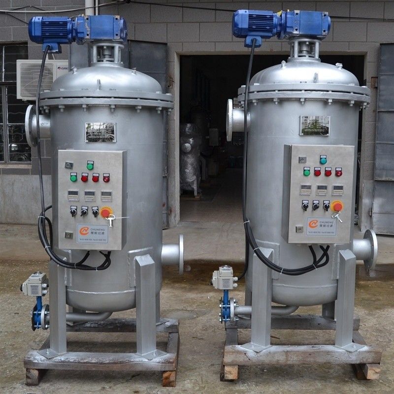 Self Cleaning Carbon Steel And Stainless Steel Filter For Automatic Sewage Discharge