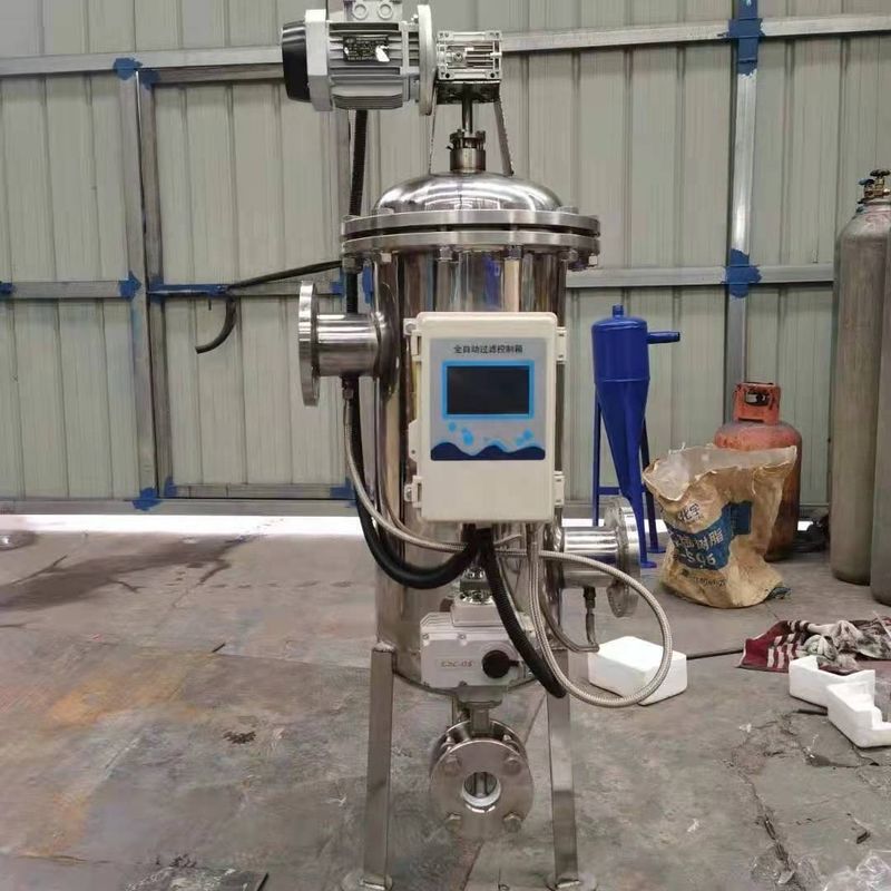 Self Cleaning Carbon Steel And Stainless Steel Filter For Automatic Sewage Discharge