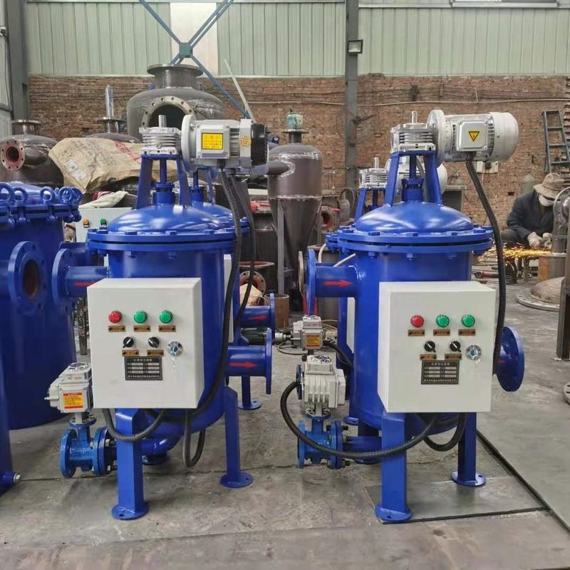 Self Cleaning Carbon Steel And Stainless Steel Filter For Automatic Sewage Discharge