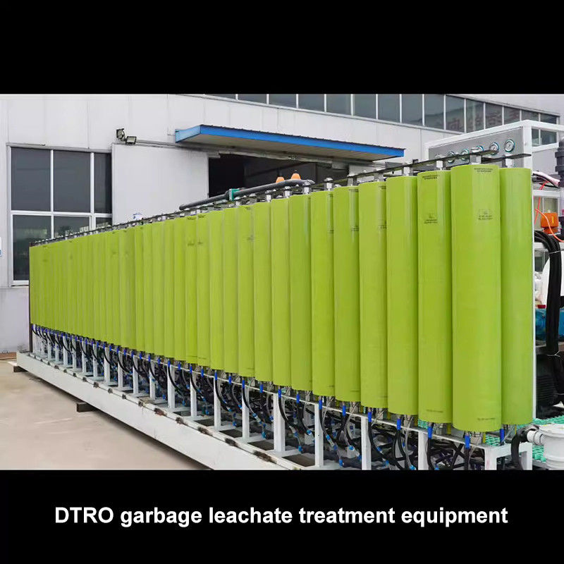 Garbage Leachate Treatment Equipment Domestic Waste Landfill Leachate Dtro Treatment System