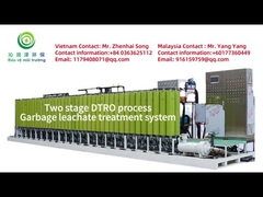 DTRO Garbage Leachate Treatment Sewage Equipment Garbage Transfer Station Leachate Sewage Treatment